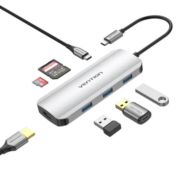 Vention Docking Station 7 en 1