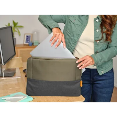 Funda Trust Lisboa para Portátiles hasta 16'/ Verde Funda Trust Lisboa para Portátiles hasta 16'/ Verde