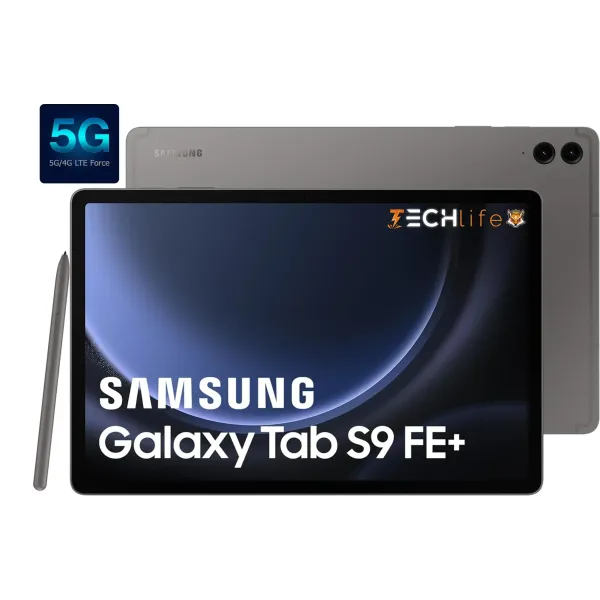 Tablet Samsung Galaxy Tab S9 FE+ 5G 12.4" 12/256GB Gris