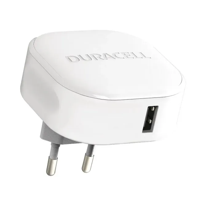 Cargador de Pared Duracell DRACUSB12W-EU/ 1xUSB/ 2.4A