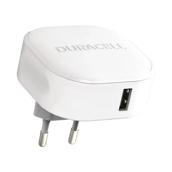 Cargador de Pared Duracell DRACUSB12W-EU/ 1xUSB/ 2.4A