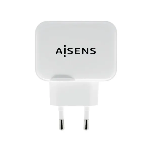 Aisens A110-0439 Cargador 2xUSB 2.0 17W Blanco 