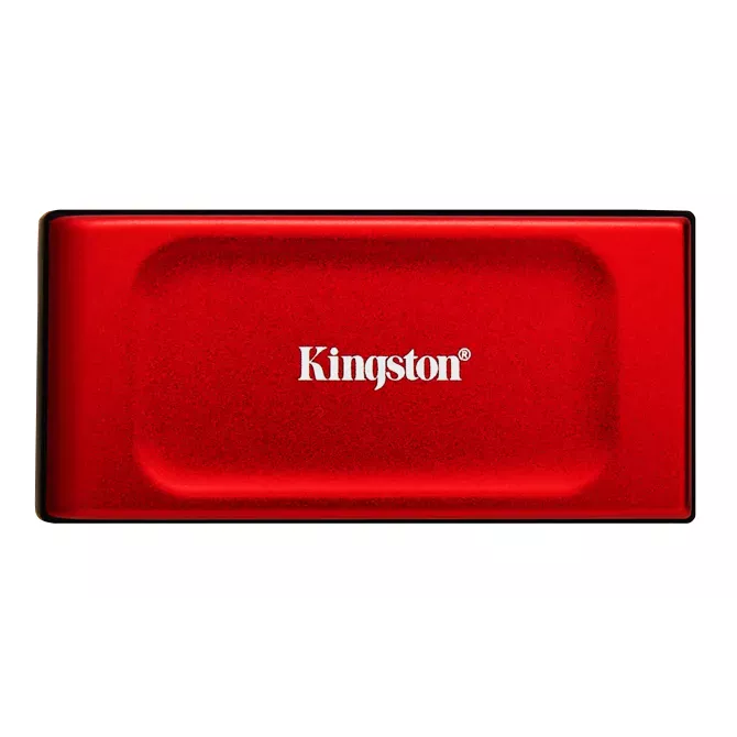 Disco Duro Kingston XS1000 Disco SSD Externo 1TB USB 3.2 Rojo