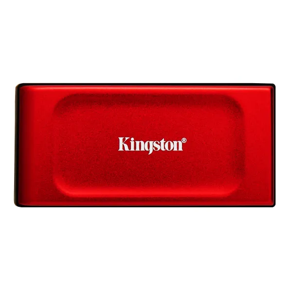 Disco Duro Kingston XS1000 Disco SSD Externo 2TB USB 3.2 Rojo