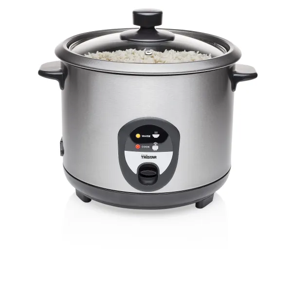 Tristar RK-6127 Arrocera 1.5L, función para mantener caliente 500W Inox
