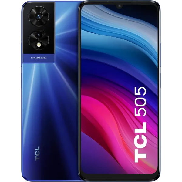 TCL 505 Ocean Blue 256GB 6+4GB RAM 6.75"HD+ de 90 Hz Octa-Core
