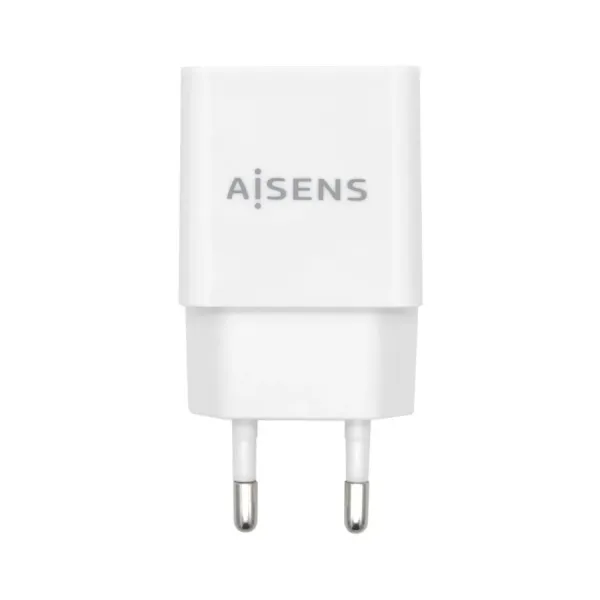 Aisens A110-0526 Cargador de Pared USB 2.0 10W Blanco 