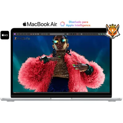 Apple Macbook Air 15.3' (2024) M3 CPU x8/GPU x10 16GB 512GB SSD