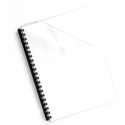 Fellowes Pack de 100 Portadas Negras de Polipropileno 500 Micras Fellowes Pack de 100 Portadas Negras de Polipropileno 500 Micras