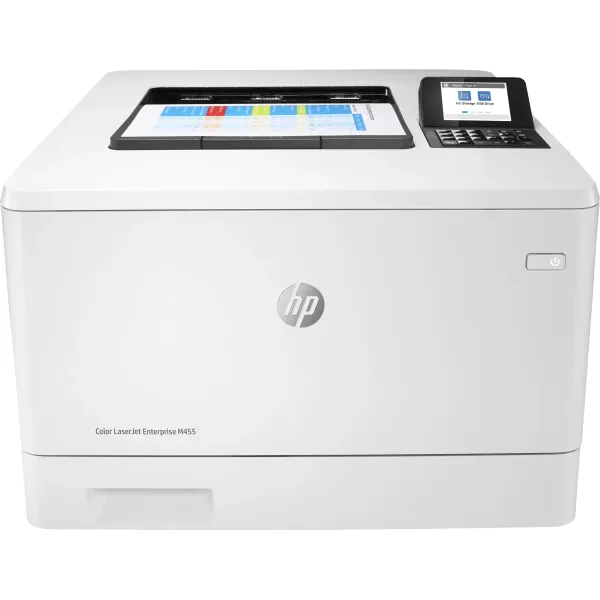 Impresora Láser Color HP LaserJet Enterprise M455DN Dúplex/ Blanca