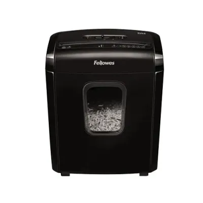 Fellowes Powershred 6M Triturador de Papel Microcorte Negro