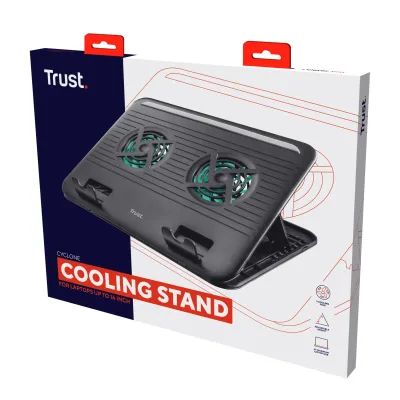 Trust Cyclone Base de Refrigeración para Portátil hasta 16"