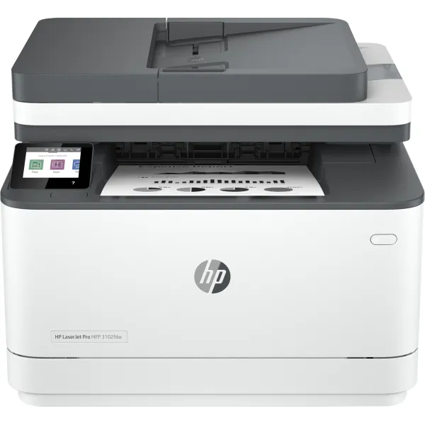 HP Laserjet Pro 3102FDW Multifunción Láser B/N WiFi/Bluetooth/Dúplex/RJ45 LAN/USB (Apple AirPrint, HP ePrint)