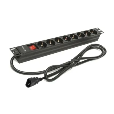 Phasak BNS 3535 Regleta con Interruptor 8 Tomas de Corriente 2m Phasak BNS 3535 Regleta con Interruptor 8 Tomas de Corriente 2m