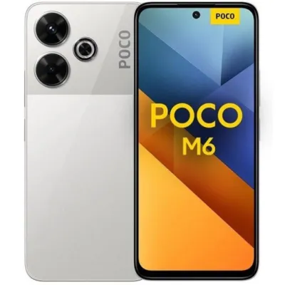 Xiaomi Poco M6 Plata 128GB 6GB 6.79" 90Hz/Camara 108Mp/Selfie Xiaomi Poco M6 Plata 128GB 6GB 6.79" 90Hz/Camara 108Mp/Selfie