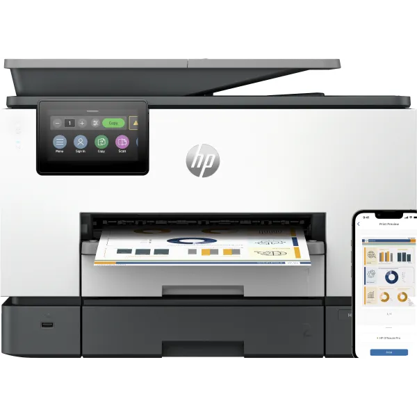 HP Officejet Pro 9130b Impresora multifunción FAX/ADF/WiFi/Bluettoth/Dúplex/Doble bandeja