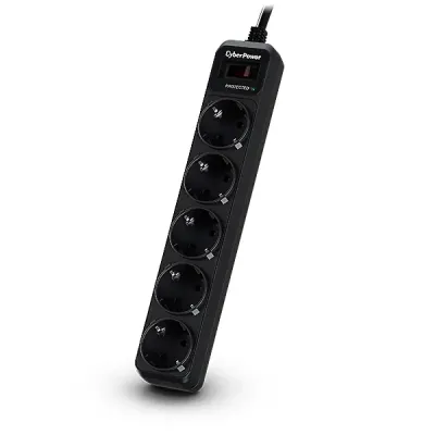 Regleta con interruptor Cyberpower B0520SC0-DE/ 5 Tomas de Regleta con interruptor Cyberpower B0520SC0-DE/ 5 Tomas de