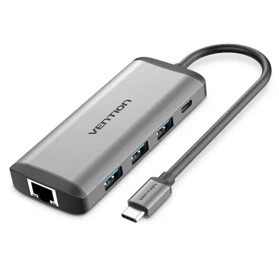 Docking USB Tipo-C Vention CNDHB/ 1xHDMI/ 3xUSB/ 1xUSB Tipo-C Docking USB Tipo-C Vention CNDHB/ 1xHDMI/ 3xUSB/ 1xUSB Tipo-C