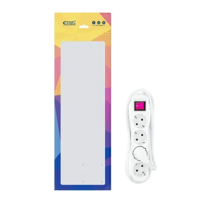Nanocable Regleta con Protección 4 Tomas Schuko 1.4m Blanca Nanocable Regleta con Protección 4 Tomas Schuko 1.4m Blanca