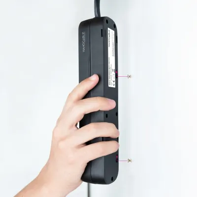 Regleta con Interruptor Nanocable 10.38.0003-BK/ 3 Tomas de Regleta con Interruptor Nanocable 10.38.0003-BK/ 3 Tomas de