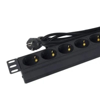 Phasak BNS 1518 Regleta Rack 19U con Protección 8 Tomas Phasak BNS 1518 Regleta Rack 19U con Protección 8 Tomas