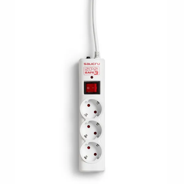 Salicru SPS SAFE 3 Regleta con Protección 3 Tomas