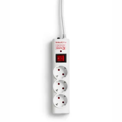 Salicru SPS SAFE 3 Regleta con Protección 3 Tomas