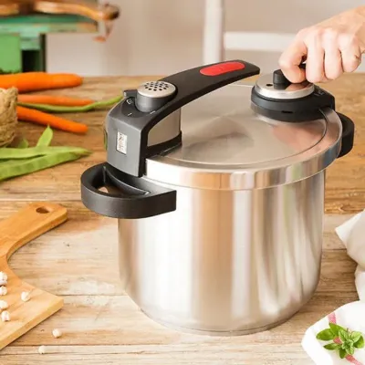 BRA Tekna Olla a Presión Acero 18/10 de 6L Apta Inducción BRA Tekna Olla a Presión Acero 18/10 de 6L Apta Inducción