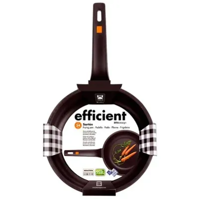 BRA Efficient Sartén Antiadherente Apta Inducción 20cm