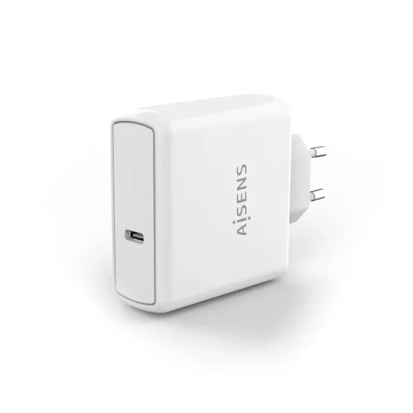 Aisens ASCH-1PD60-BK Cargador de Pared USB-C 60W Blanco 