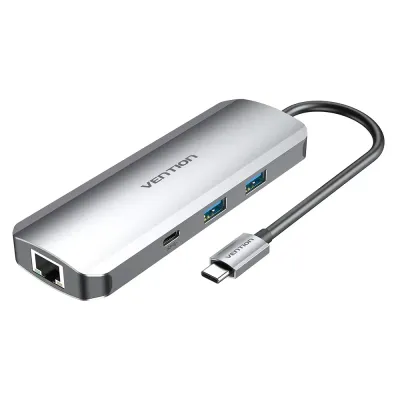 Docking USB Tipo-C Vention TOMHB/ 1xHDMI/ 2xUSB/ 1xUSB Tipo-C/ Docking USB Tipo-C Vention TOMHB/ 1xHDMI/ 2xUSB/ 1xUSB Tipo-C/