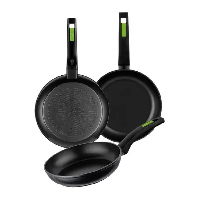 Pack 3 Sartenes Monix Green M481241/ Ø18cm/ Ø22cm/ Ø26cm/ Pack 3 Sartenes Monix Green M481241/ Ø18cm/ Ø22cm/ Ø26cm/