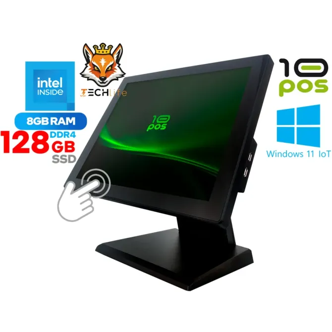 10POS 10T-17 Terminal TPV Intel Celeron J6412/8GB/128GB SSD/17"