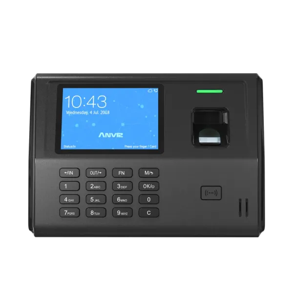 Anviz EP300 Pro Pantalla a color Huella dactilar, tarjeta RFID Terminal de tiempo y asistencia