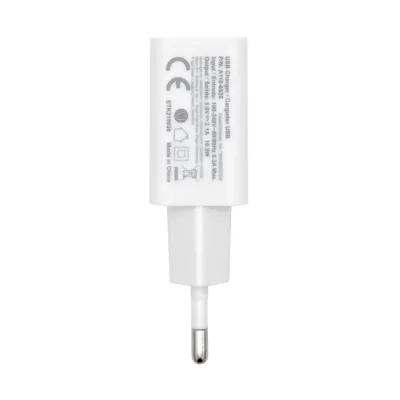 Aisens A110-0526 Cargador de Pared USB 2.0 10W Blanco Aisens A110-0526 Cargador de Pared USB 2.0 10W Blanco