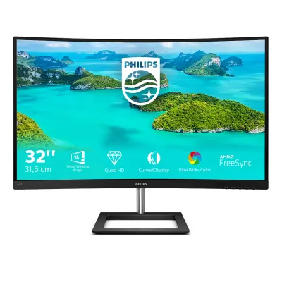 Monitor Profesional Curvo Philips E-Line 325E1C 31.5'/ QHD/ Monitor Profesional Curvo Philips E-Line 325E1C 31.5'/ QHD/