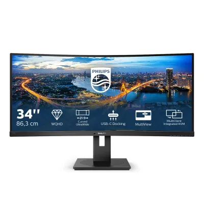 Philips B Line 346B1C/00 34" LED WQHD USB-C Curva Philips B Line 346B1C/00 34" LED WQHD USB-C Curva