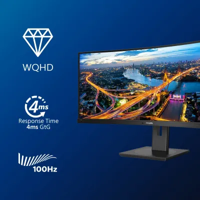 Philips B Line 346B1C/00 34" LED WQHD USB-C Curva Philips B Line 346B1C/00 34" LED WQHD USB-C Curva