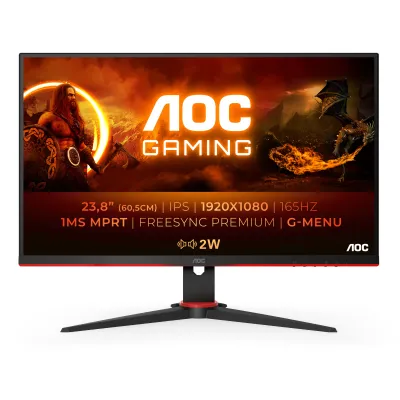 AOC 24G2SPAE/BK 23.8" LED IPS FullHD 165Hz FreeSync Premium