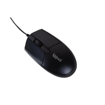 Iggual ratón óptico com-basic3-800dpi negro Iggual ratón óptico com-basic3-800dpi negro