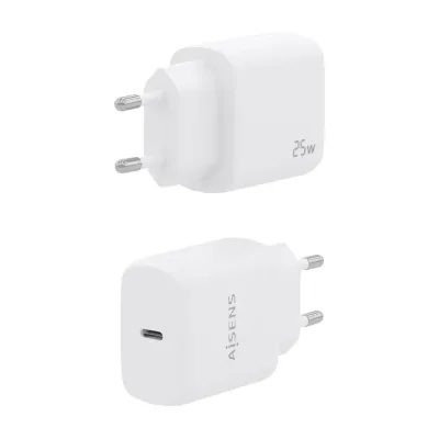 Cargador de Pared Aisens A110-0756/ 1xUSB Tipo-C/ 25W Cargador de Pared Aisens A110-0756/ 1xUSB Tipo-C/ 25W