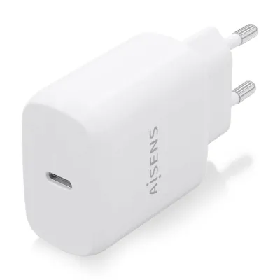 Cargador de Pared Aisens A110-0756/ 1xUSB Tipo-C/ 25W Cargador de Pared Aisens A110-0756/ 1xUSB Tipo-C/ 25W