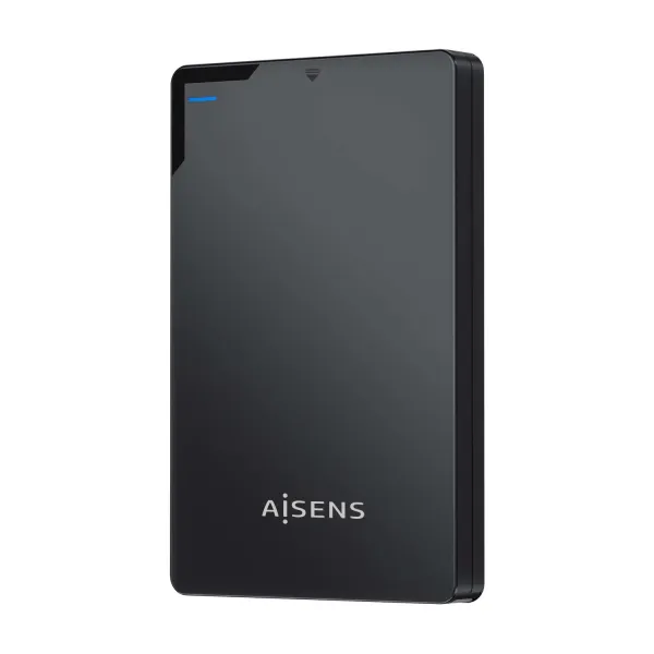 Aisens ASE-2520B Caja Externa para Disco Duro de 2.5' de 9.5mm USB 3.1 Sin tornillos, negro