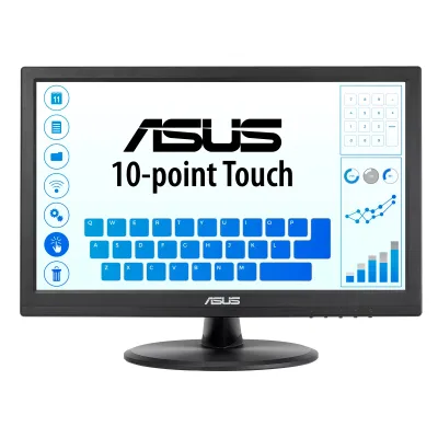 Monitor Profesional Táctil Asus VT168HR 15.6'/ WXGA/ Negro Monitor Profesional Táctil Asus VT168HR 15.6'/ WXGA/ Negro