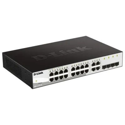 D-Link DGS-1210-20/E Smart+ Switch Gestionado 16 Puertos