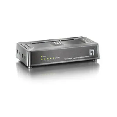 LevelOne FSW-0508TX Switch 5 Puertos 10/100 Mbps