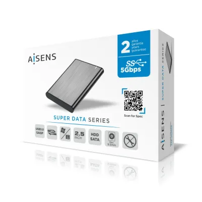 Aisens ASE-2525GR Caja Externa 2.5 SATA a Usb 3.0 Usb3.1 Gen1 Aisens ASE-2525GR Caja Externa 2.5 SATA a Usb 3.0 Usb3.1 Gen1