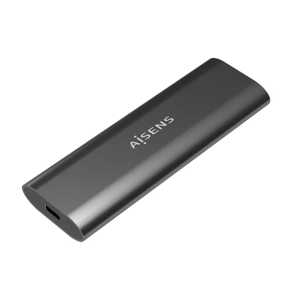 Aisens ASM2-015GR Caja Externa para Disco SSD M.2 SATA/NVMe USB-C