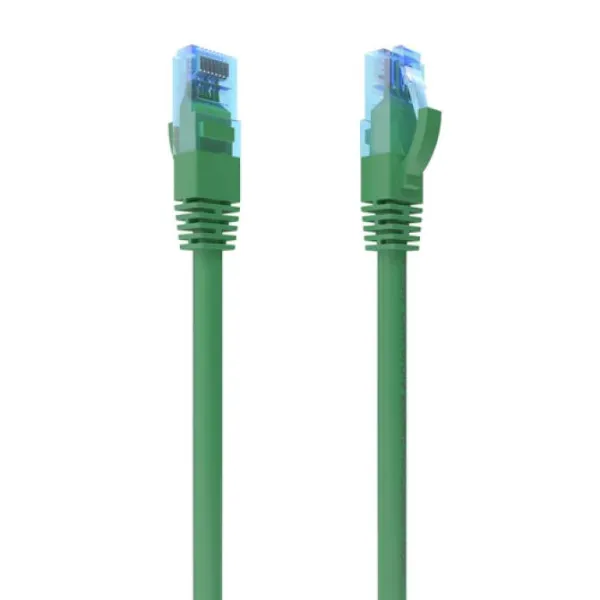 AISENS Cable De Red Latiguillo RJ45 Cat.6 UTP AWG26 CCA, Verde, 5.0 m