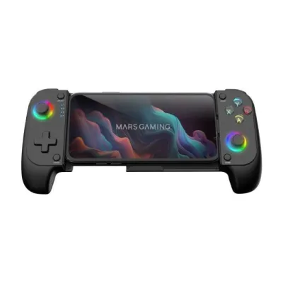 Mars Gaming MGPX Gamepad Bluetooth 5.0 para Android e IOS RGB